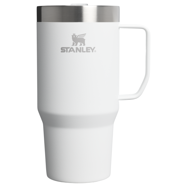 Stanley 24 OZ Everyday Suburban Insulated Mug In Frost White